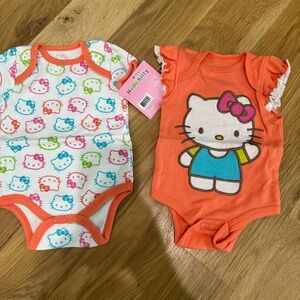 NWT hello kitty onesies